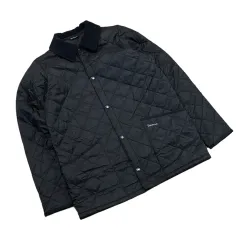 バブアー リーデイル ブラック (M-L) キルティングジャケット