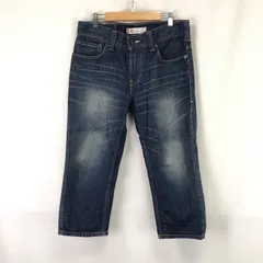 Levi's 511/リーバイス★ハーフニムパンツ【32インチ/股下53cm】511スリムフィットジーンズ/ズボン/ボトムス/jeans/Trousers◆BJ142-b