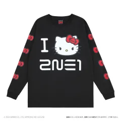 2ne1 X HELLO KITTY トゥエニワン ハローキティ キティ ロングスリーブ Tシャツ
