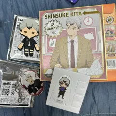 ハイキュー 北 信介 マグネット ビジュアル色紙 アクリル キーホルダー 特典