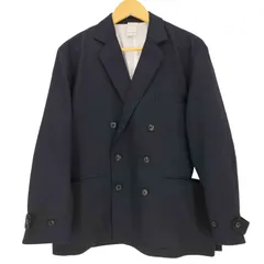 キャスパージョン CASPER JOHN 24ss Imitation wool tweed ＆ wool double breasted tailored jacket イミテーションウールツィードダブルブレストテーラードジャケット メンズ JPN：XS のサムネイル