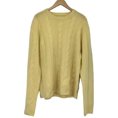 ザラ ZARA ブラッシュドテクスチャーケーブルニットセーター メンズ import：M 