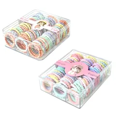 【数量限定】ゴム キッズ 170本セット ケース付き 子供 子供 髪ゴム 大容量 絡まらない アクセサリー ヘアゴム カラフル 女の子 ベビー 保育園 幼稚園