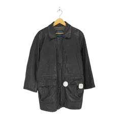 ユーズドフルギ USED古着 PIERRE BONEE レザーカーコート メンズ import：M 