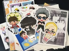 EXO（エクソ）非公式グッズ ステッカー ポーチ まとめ