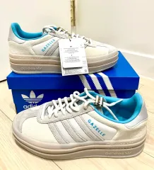 (230/新品) adidas コラボ 限定モデル スニーカー ガゼル ボールド ORDINARY PEOPLE