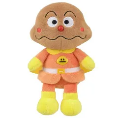 【新品・2営業日で発送】 アンパンマン ぬいぐるみ プリちぃ ビーンズ コレクション カレーパンマン (10207)