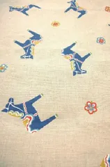 キッチンタオル  ハーフリネン hobby horse キッチンクロス キッチンワイプ 布巾 ふきん 台拭きスポンジワイプ