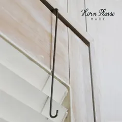 リースフック Sサイズ アイアン ディスプレイ スタンド  Horn Please 志成販売 423575 クリスマス Xmas おしゃれ 置物 雑貨 小物 オブジェ 置き物 オブジェ ガーデン雑貨 インテリア雑貨 小物 マスコット ミニチュア