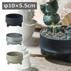 ブルータポット 植木鉢 鉢  φ10×5.5cm プランター フラワーポット ガーデニング 無骨 インダストリアル ガーデニング 園芸 おしゃれ ブラック シルバー ゴールド ゴールドのサムネイル