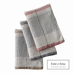 リーノエリーナ キッチンクロス アートル レッド ブルー ブラウン Lino e Lina K413 K414 K415 キッチンワイプ キッチンクロス キッチンワイプ 布巾 ふきん/台拭きスポンジワイプ