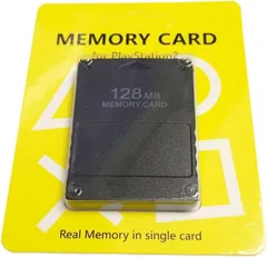 PS2 (128MB) メモリーカード PS2専用 セーブデータ用 アーカイブカード 大容量 PS2シリーズ通用 ファイル用メモリーカード