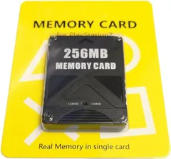 PS2 (256MB) メモリーカード PS2専用 セーブデータ用 アーカイブカード 大容量 PS2シリーズ通用 ファイル用メモリーカード