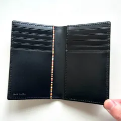 ポールスミス　Paul Smith カードケース　パスケース　マルチストライプ　本革　美品