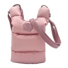 モンクレール トートバッグ XANDER SMALL ダウン ピンク 認証済み 