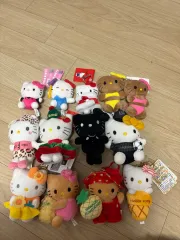 ハローキティ ぬいぐるみ キーホルダー
