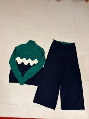 ユニクロ マリメッコ ニット上下セット M