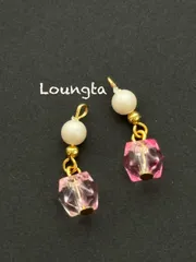 4082パールピアス 小ぶりピアス 樹脂ピアス