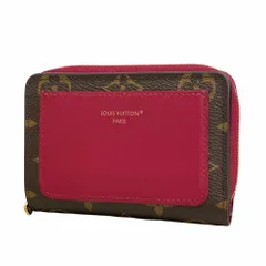 ルイ・ヴィトン(Louis Vuitton) ルイ・ヴィトン 財布 モノグラム ポルトフォイユルー M82377 ブラウン フューシャ