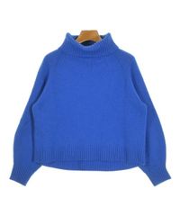 ルシェルブルー Color Low Gauge Knit Tops 36 - メルカリ