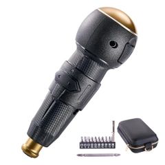 [Fast Shipping] YOIbuy PRO 3.6V Rechargeable Electric Screwdriver with Ball Grip, 280 rpm, 2.5 Nm, Forward/Reverse Rotation Switch, Brake Function, LED, 10-Piece Bit Set, and Storage Bag (BD36-1, ca10d4e7)