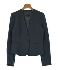 M-premier BLACK ノーカラージャケット レディース 【古着】【中古】【送料無料】