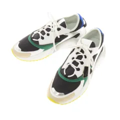 【中古】フィリップモデル PHILIPPE MODEL スニーカー ホワイトxグリーン【サイズ40】【メンズ】