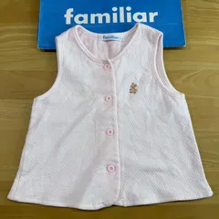 ファミリアベスト◎美品◎サイズ80