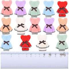 新品 プチギフト タオル くまさんタオル ハンカチ ギフト 7色 粗品 退職 プチギフト タオル かわいい 個包装 結婚式 お返し 挨拶品 引っ越し お世話になりました 感謝 (14個(7色）2)