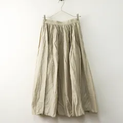 サマンサモスモス Samansa Mos2 SM2 インドボイル柄アソートギャザースカート F｜ベージュ ボトムス【2400014642735】