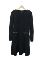 フォクシーブティック Knit Dress Jewel Noir 39199 ワンピース 38 ブラック ニット ITMSM6GVROJ2
