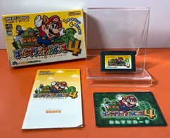 ●スーパーマリオアドバンス4　ゲームボーイアドバンス　GBAソフト　箱取説付き　任天堂　Nintendo