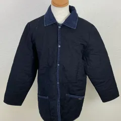 LAVENHAM キルティングジャケット ネイビー 英国製 サイズ52 メンズ コート　20260115-0012