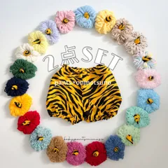 送料無料 100cm 2点セット ハンドメイド 節分 鬼のパンツ