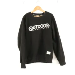 美品 OUTDOOR PRODUCTS アウトドアプロダクツ C606AER スウェット 1点 M ポリエステル100％ 長袖 裏起毛 フリース メンズ AM7733A67 
