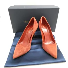 美品 Sergio Rossi セルジオロッシ パンプス 1点 34 21cm スエード ポインテッドトゥ ヒール レディース AM7878 