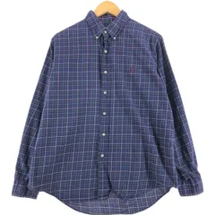 古着 ラルフローレン Ralph Lauren 長袖 ボタンダウンチェックシャツ メンズL相当/eaa514324
