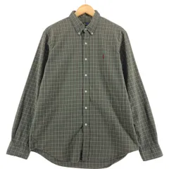古着 ラルフローレン Ralph Lauren 長袖 ボタンダウンチェックシャツ メンズL相当/eaa514327