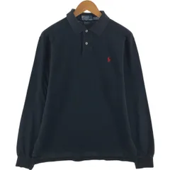 古着 ラルフローレン Ralph Lauren POLO by Ralph Lauren CUSTOM FIT 長袖 ポロシャツ メンズL相当/eaa528835