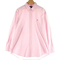 古着 ラルフローレン Ralph Lauren BLAKE ギンガムチェック 長袖 ボタンダウンチェックシャツ メンズL相当 長袖/eaa539265