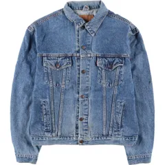 古着 90年代 リーバイス Levi's 70503-0214 ユーロモデル デニムジャケット Gジャン 英国製 メンズL相当 ヴィンテージ/eaa540282