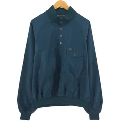 古着 80~90年代 エディーバウアー Eddie Bauer 黒タグ ハーフスナップ ナイロンプルオーバー メンズXL相当 ヴィンテージ/eaa540241