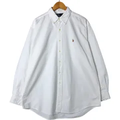 古着 ラルフローレン Ralph Lauren POLO by Ralph Lauren 長袖 ボタンダウンシャツ メンズL相当/eaa548384