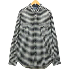 古着 ラルフローレン Ralph Lauren POLO by Ralph Lauren 長袖 コットンチェックシャツ メンズXL相当/eaa560816
