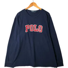 古着 ラルフローレン Ralph Lauren POLO by Ralph Lauren ロングTシャツ ロンT メンズXXL相当/eaa581564