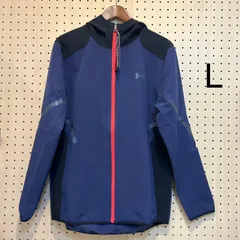 メンズブラッシュドウーブン リフレクト ジャケット Lネイビー（6007741）