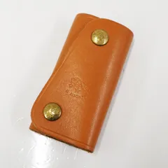 IL BISONTE イルビゾンテ レザー 4連 キーケース USED品 ブラウン ヤケヌメ ブランド 牛革 X8984