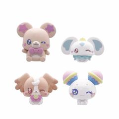 Puchikua ~ Precure Fairies ~ 쁘띠 갓 주위 매스 전 4 종 컴플리트 세트 약 4cm