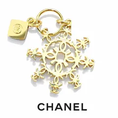 CHANEL シャネル　スノーフレーク　チャーム