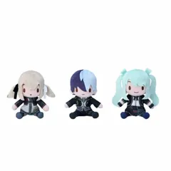 プロジェクトセカイ カラフルステージ！ feat. 初音ミク　ふわぷち ミニぬいぐるみ“Vivid BAD SQUAD-Period of NOCTURNE”Vol.1 全3種セット